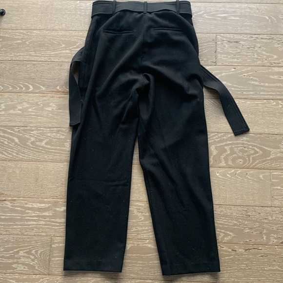 Wilfred Tie Front Pant, Black, Size 4 - Picture 3 of 3